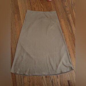J. Crew Classic Brown A-Line Skirt